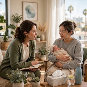 What Happens in Your First Postpartum Therapy Session in San Diego